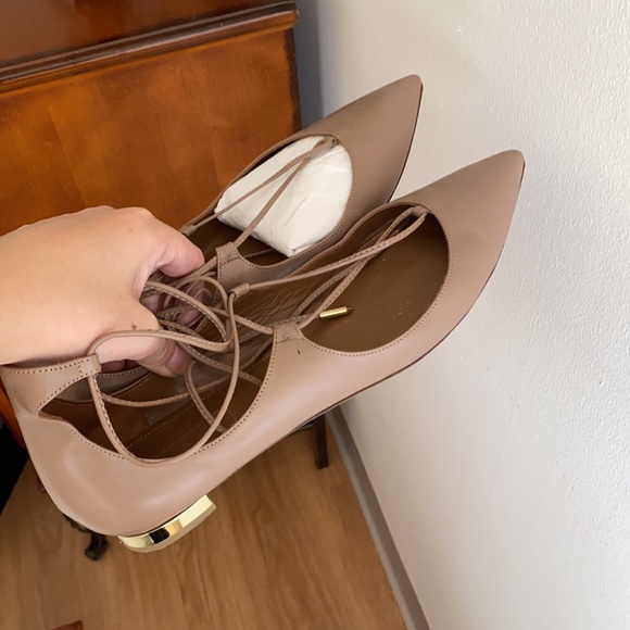 Aquazzura Shoes - 🌟SALE Aquazzura Nude Christy 39 fewer than 5x